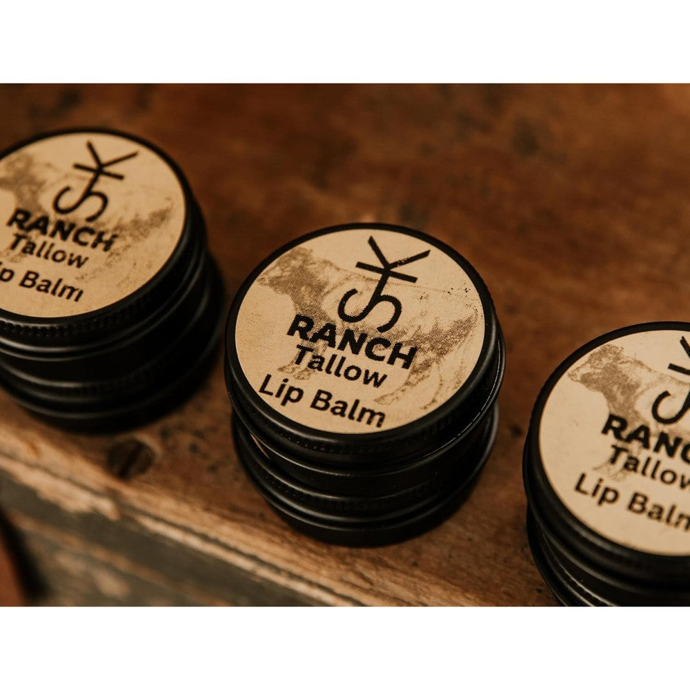 Tallow.in Tallow Lip Balm 30g jar front view natural skincare