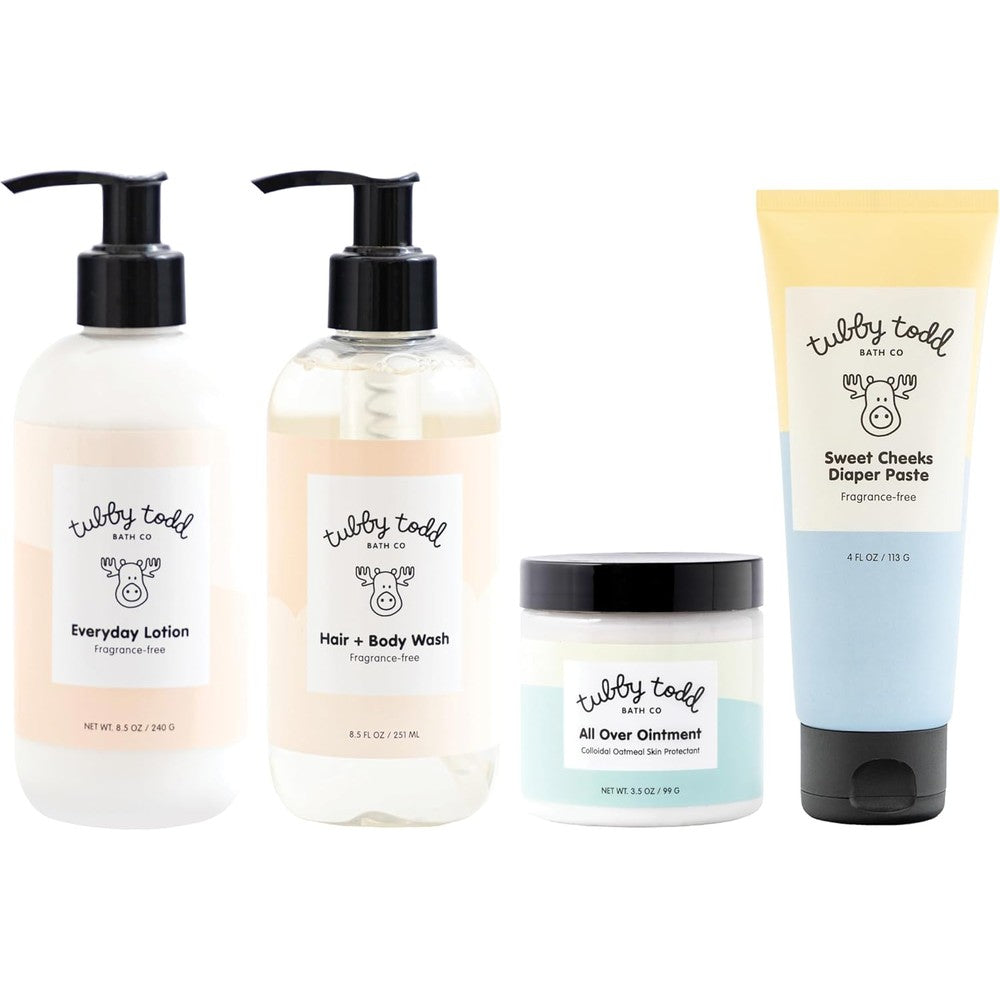 Tubby Todd Baby Bath And Skincare Kit front view