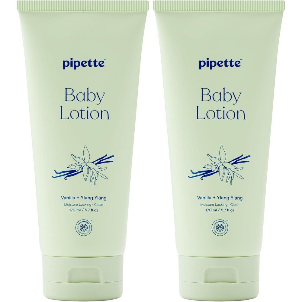 Pipette Baby Lotion Vanilla and Ylang Ylang front view