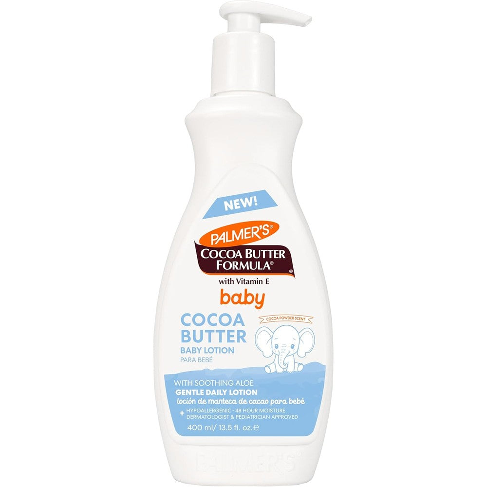 Palmers Cocoa Butter Formula Baby Lotion bottle front view