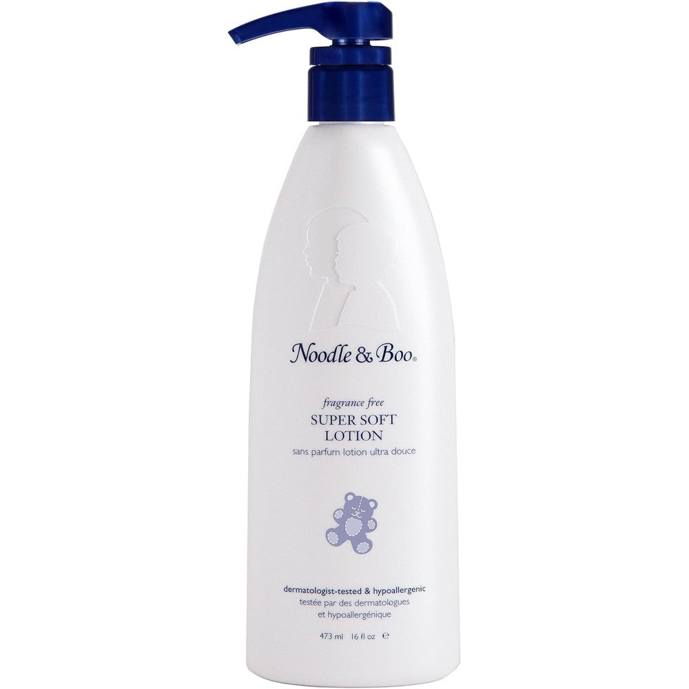 Noodle & Boo Fragrance Free Super Soft Lotion 16oz bottle for baby eczema care
