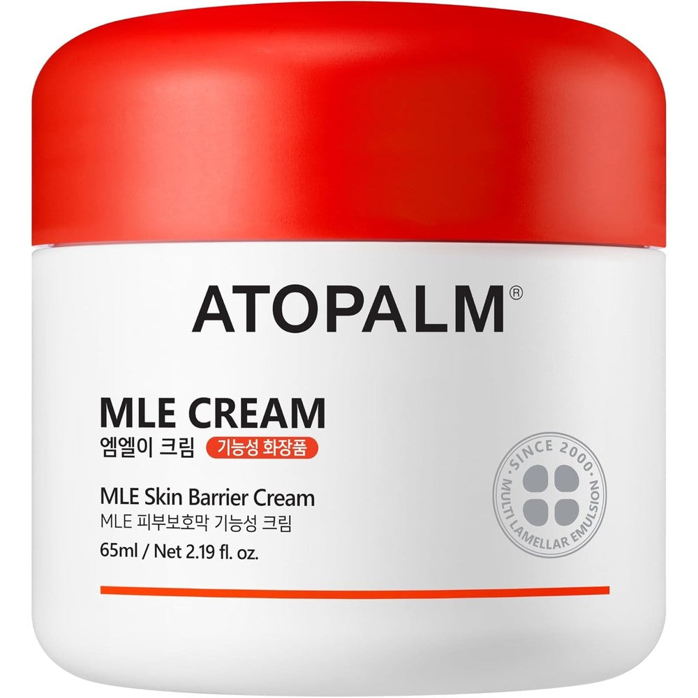 ATOPALM MLE Eczema Cream 65ml tub front view for infant skin barrier repair.