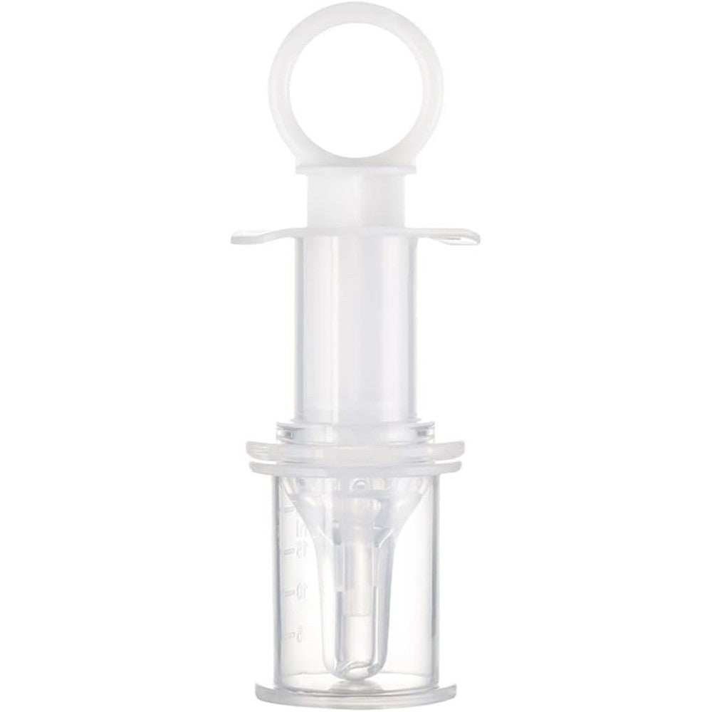 Tinny Tots liquid medicine syringe white front view