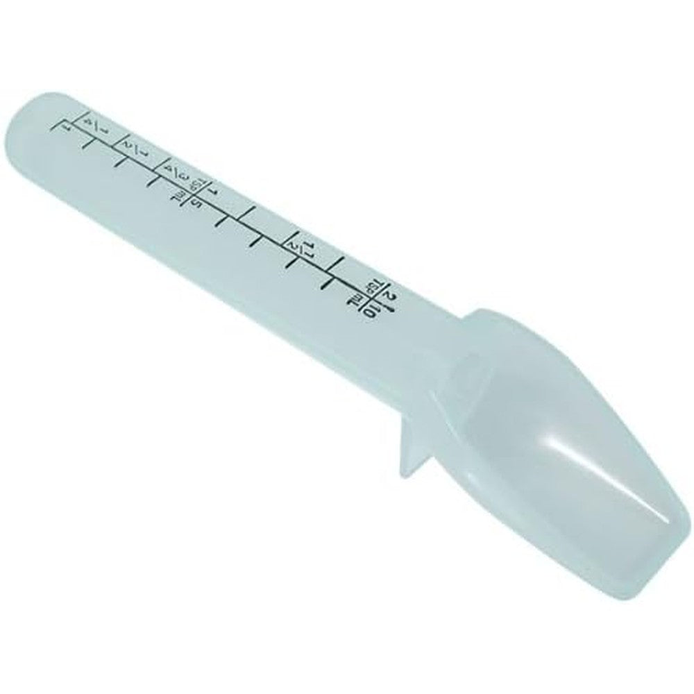 MaxiAids 10 Milliliter Calibrated Medicine Spoon front view for accurate medication dosing.