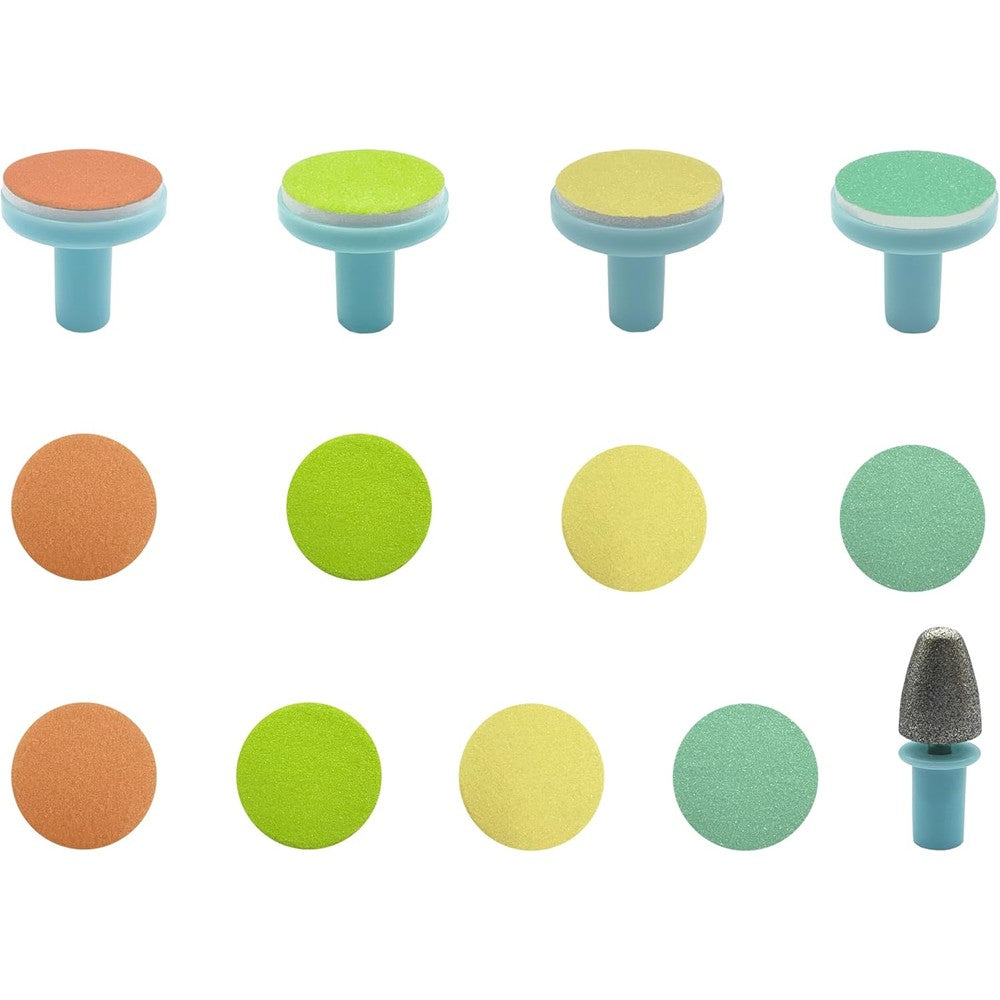 Royal Angels 13 in 1 baby nail trimmer replacement pads set front view