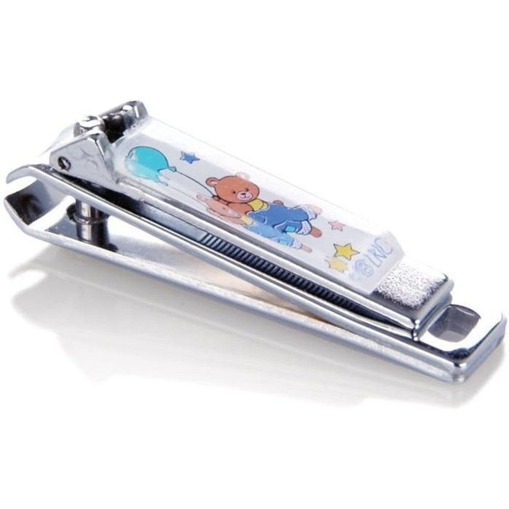 Nuby infant nail clipper silver stainless steel grooming tool