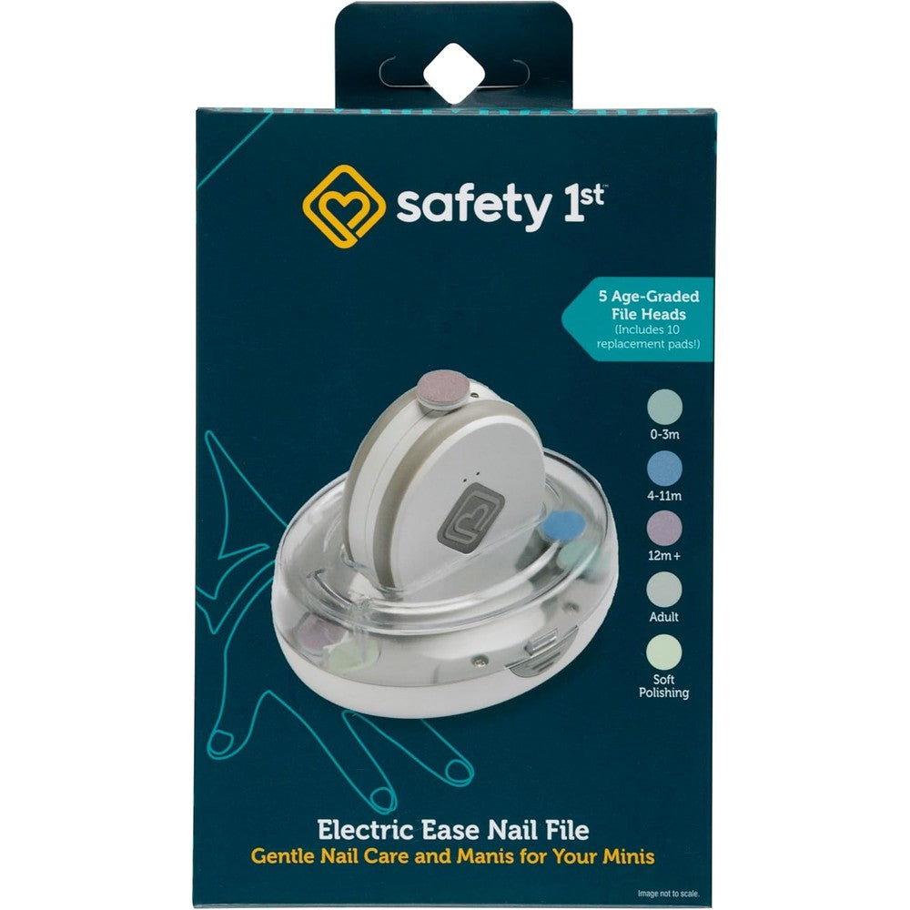 Safety 1st Electric Ease Nail File front view grey