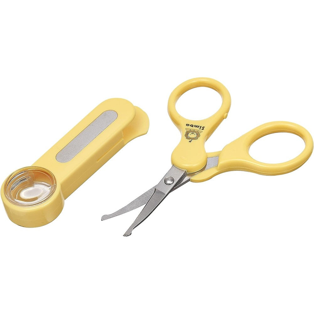 Simba Toddler Safety Scissor with Nail Filer and Magnifying Glass front view