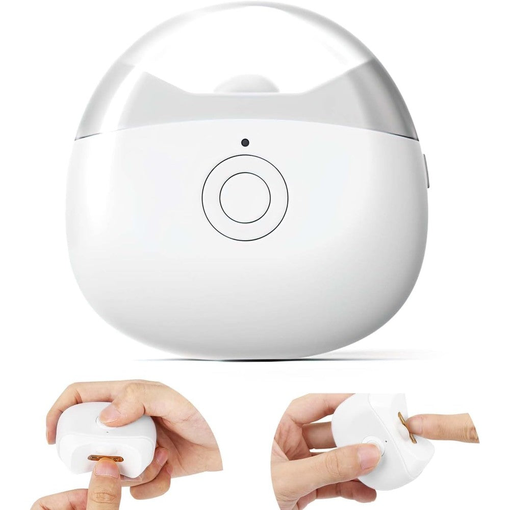 Mothaf automatic electric nail clipper front view white