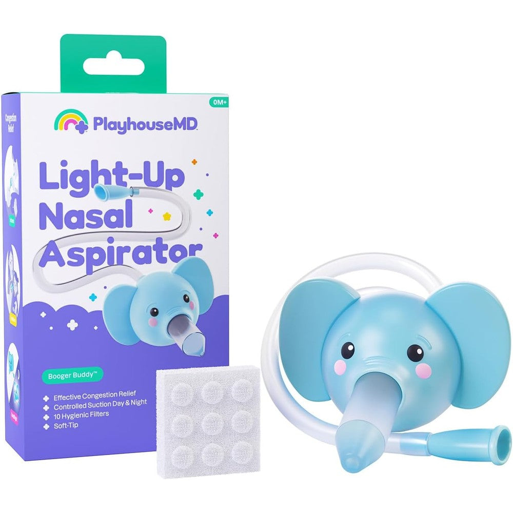 Playhouse MD Booger Buddy elephant nasal aspirator front view