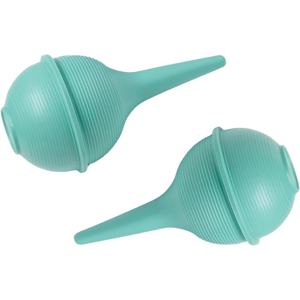 Comfort Axis Baby Nasal Aspirator and Ear Wax Bulb Syringe green front view