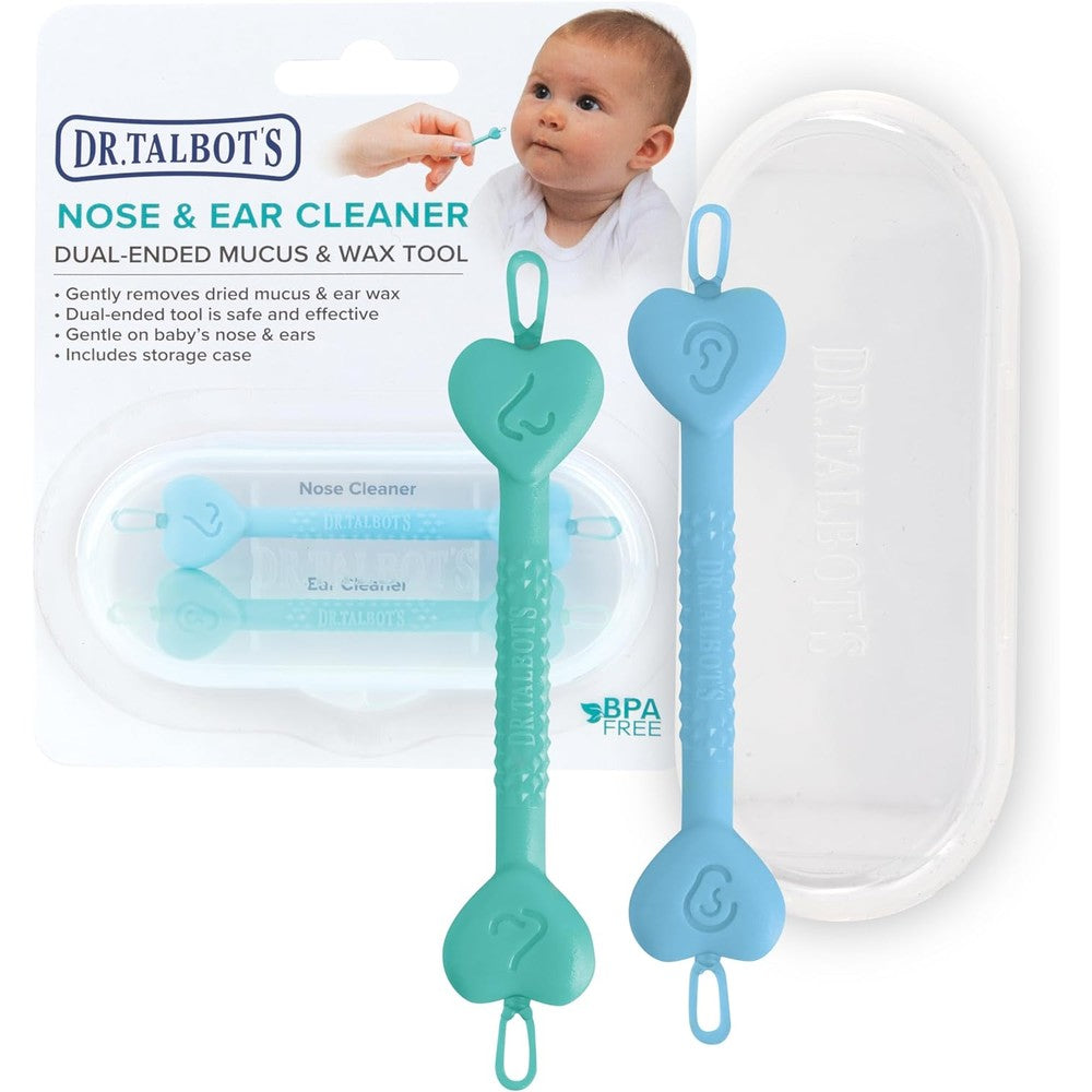 Dr. Talbot's Baby Safe Nose and Ear Cleaner Set with travel case