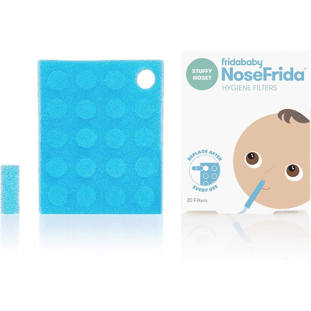 Frida Baby Nosefrida Hygiene Filters For Nasal Aspirator 20 Count Disposable Refills