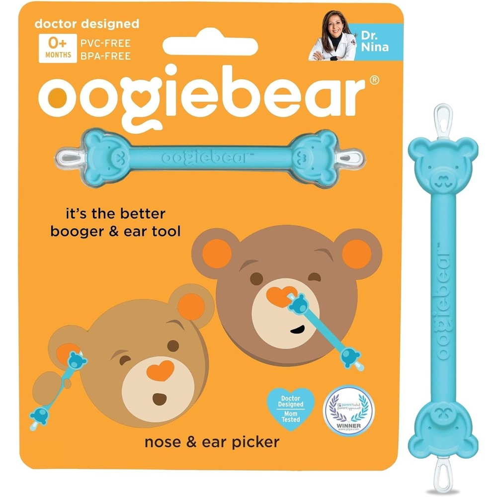 Oogiebear baby nose cleaner and ear wax removal tool front view