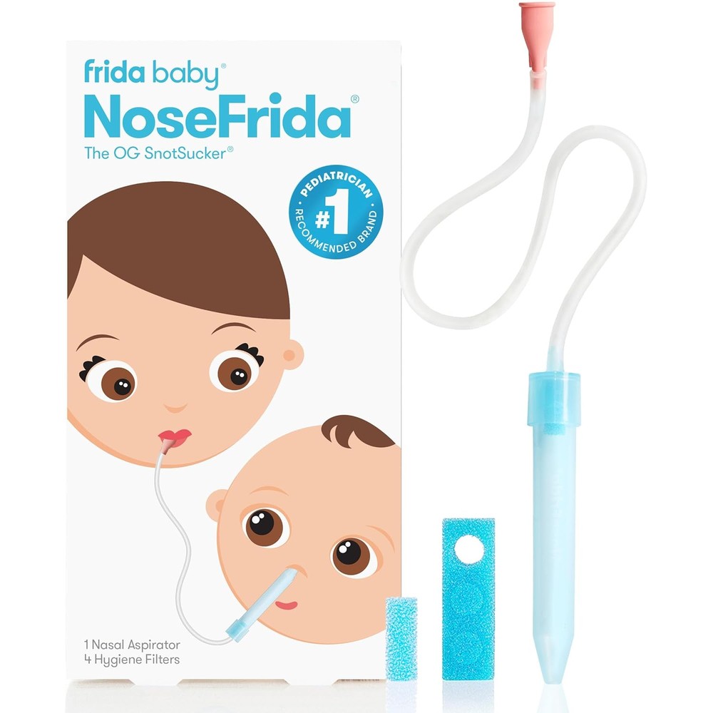 Frida Baby NoseFrida SnotSucker Nasal Aspirator front view