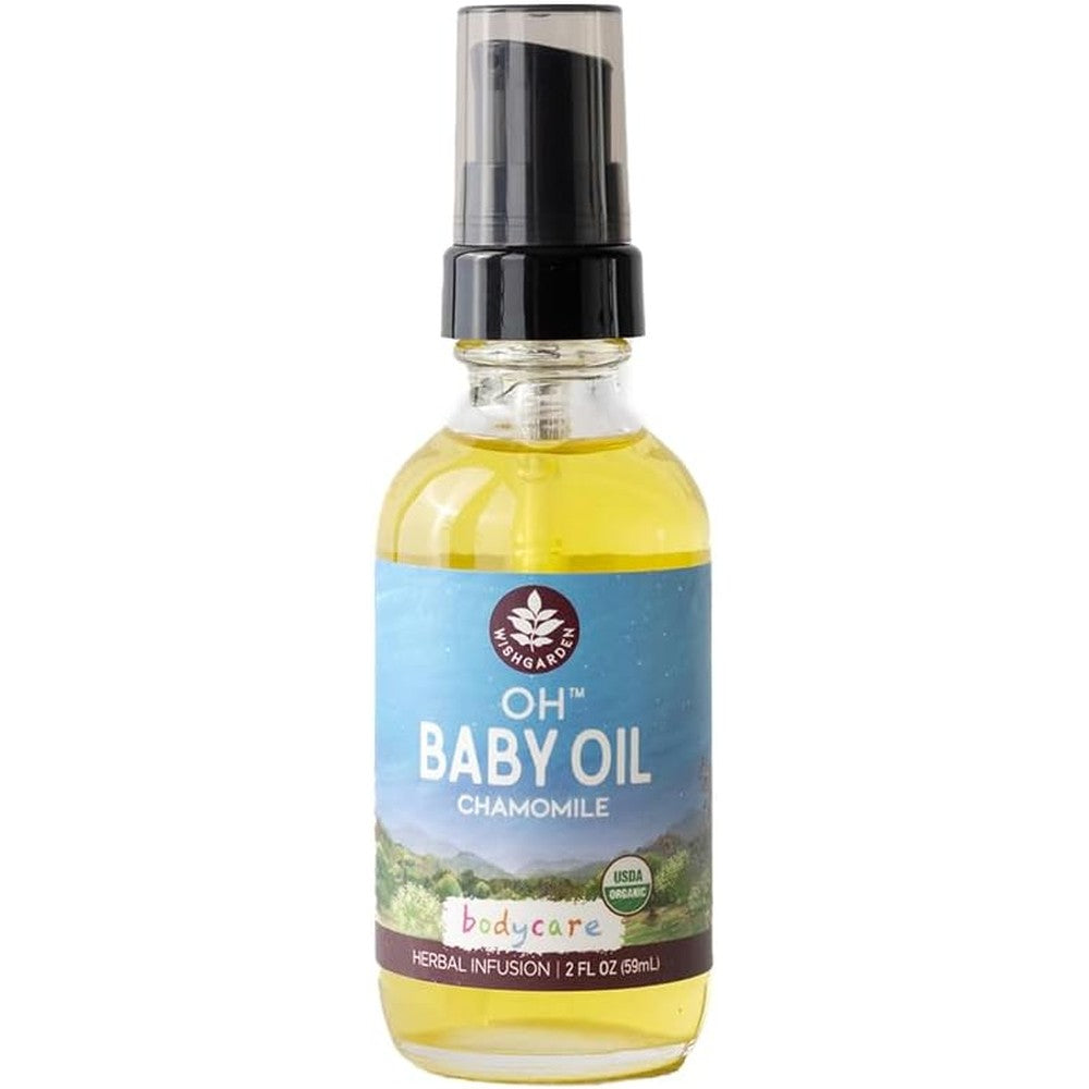 WishGarden Herbs Oh Baby Chamomile Oil bottle front view
