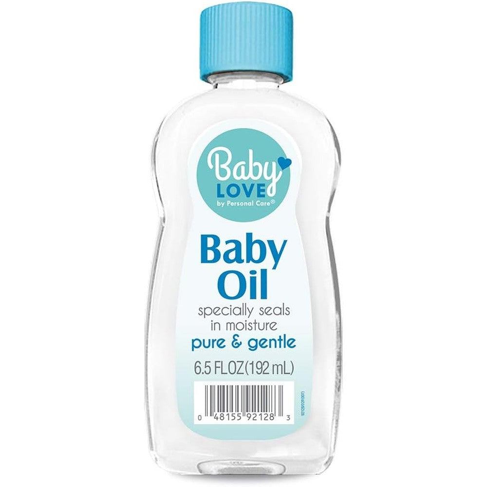 Babylove Sleepy Nights Pure and Gentle Baby Oil front view bottle
