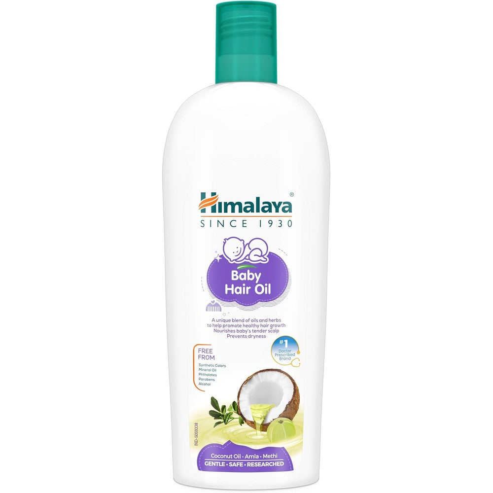 Himalaya Baby Hair Oil 200ml bottle front view