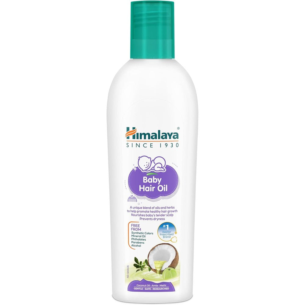 Himalaya Baby Hair Oil 100ml bottle front view