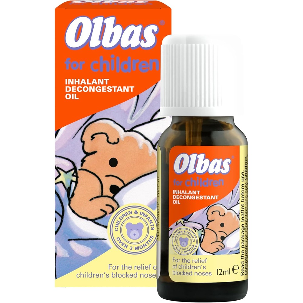 Olbas for Children Inhalant Decongestant Oil 12ml front view