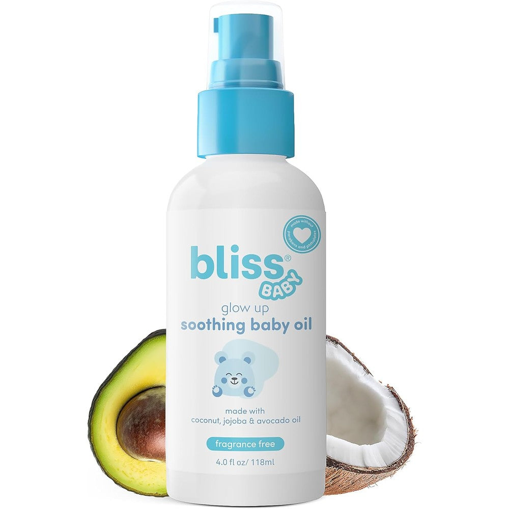 Bliss Baby Oil premium natural massage oil front view