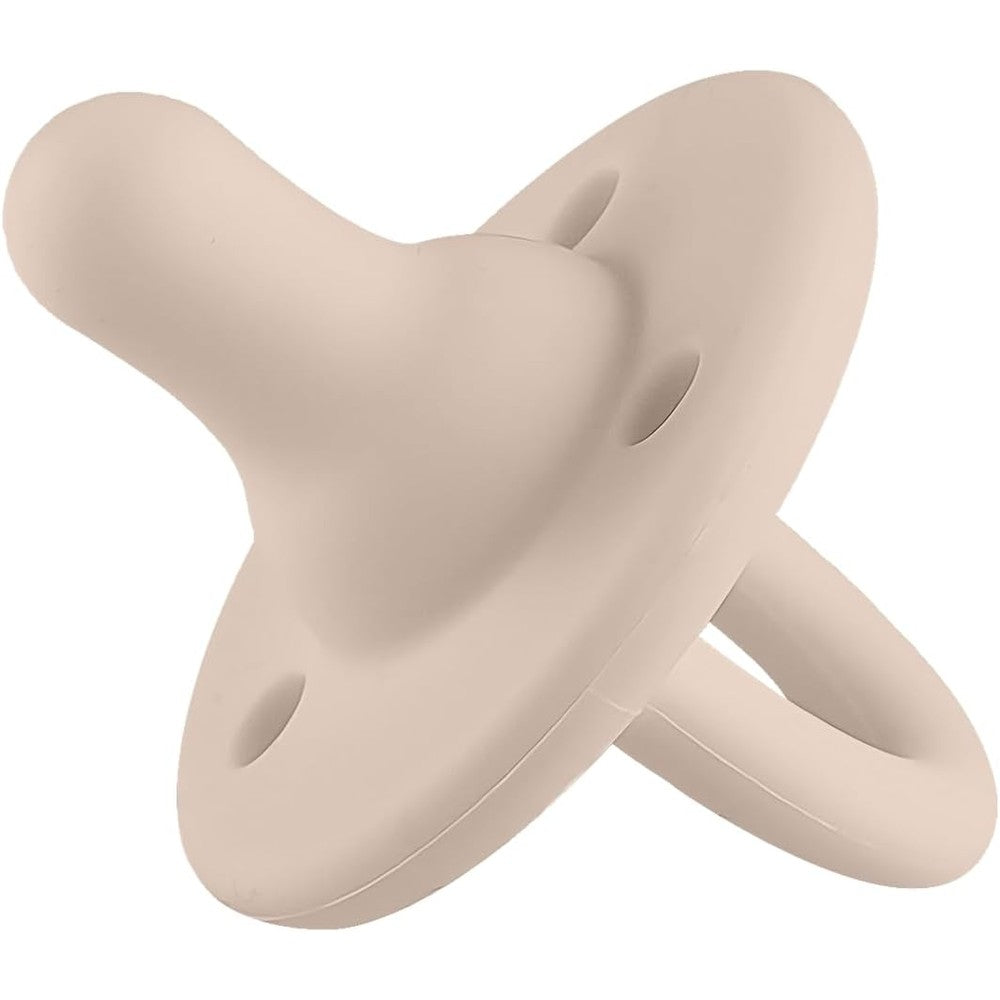Lee Lee and Me Newborn Pacifier in Sand color front view