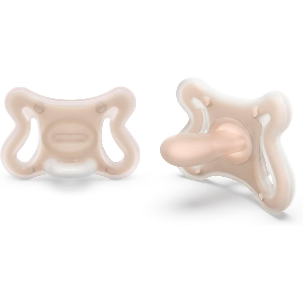 Suavinex Zero Zero Silicone Baby Pacifier front view