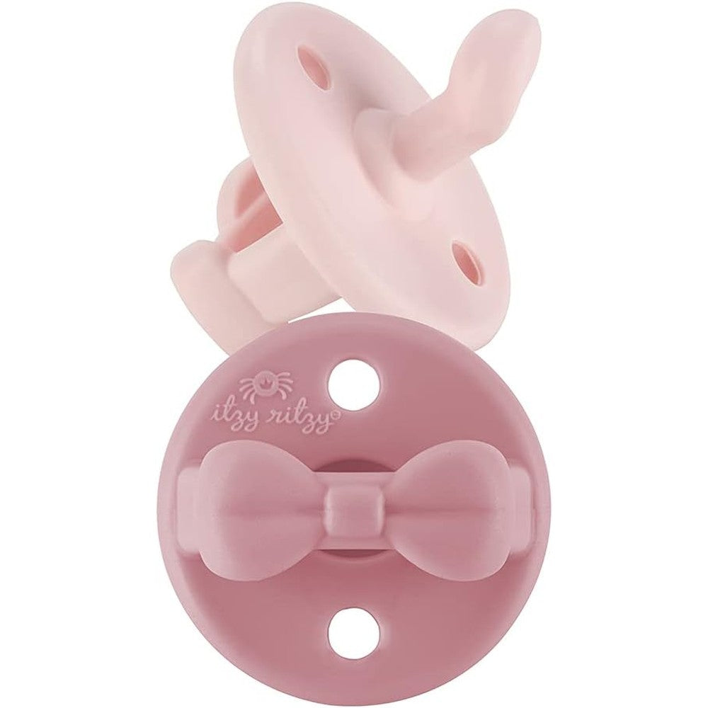 Itzy Ritzy Sweetie Soother pacifiers front view