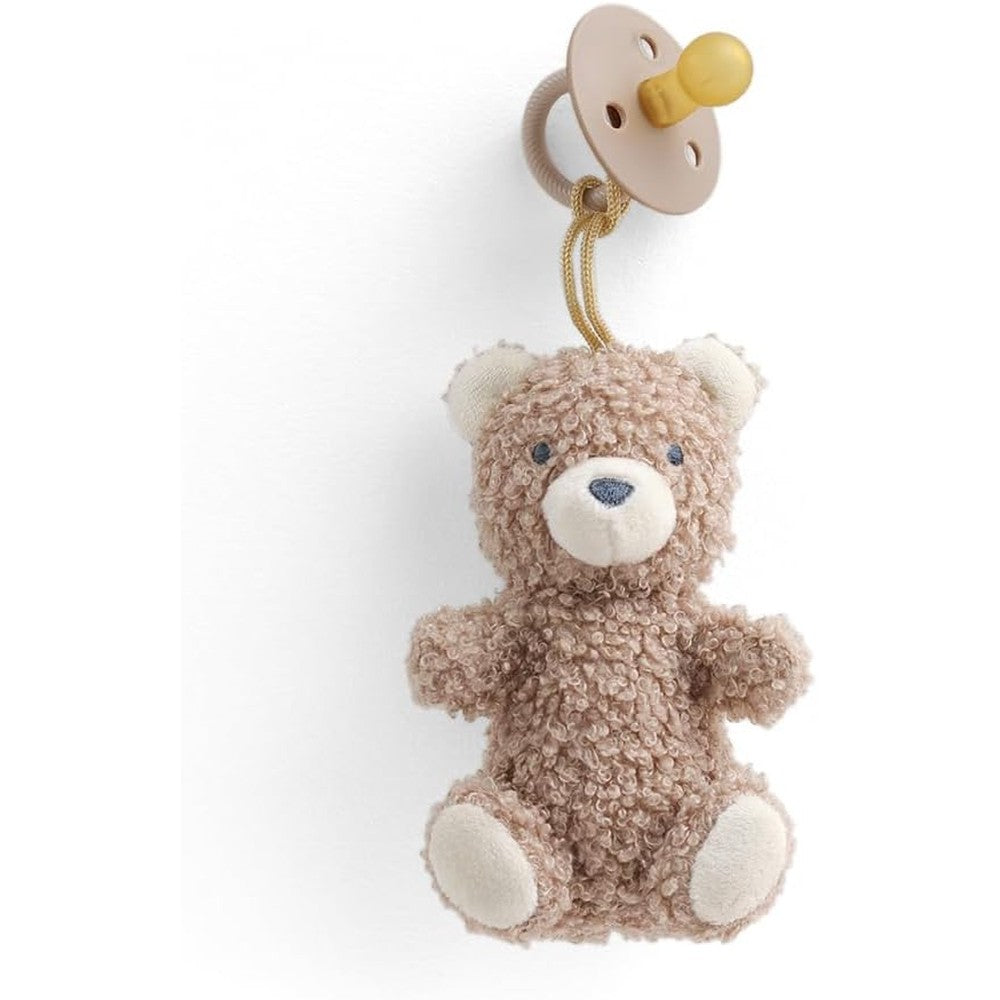 Itzy Ritzy Bitzy Pal bear pacifier and lovey set front view