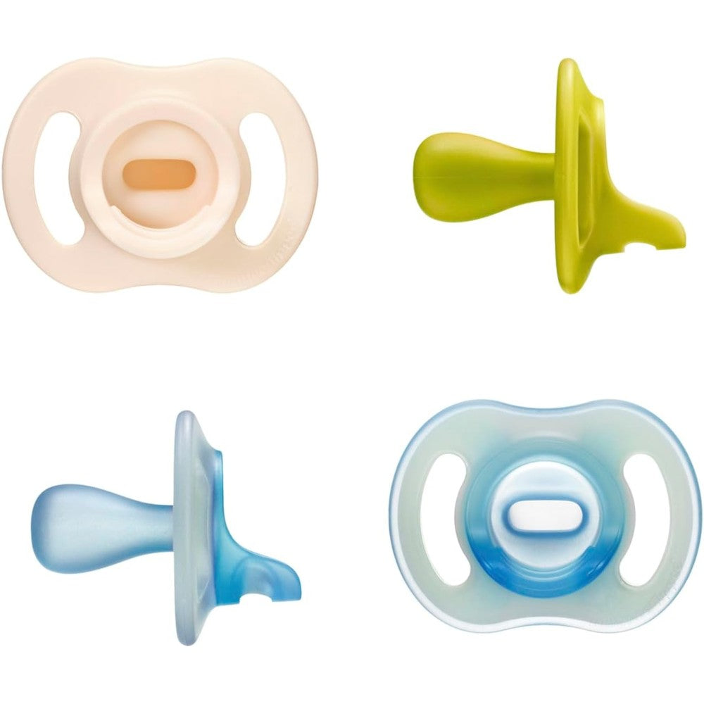Tommee Tippee Stay Put Pacifier Set 4 pack front view