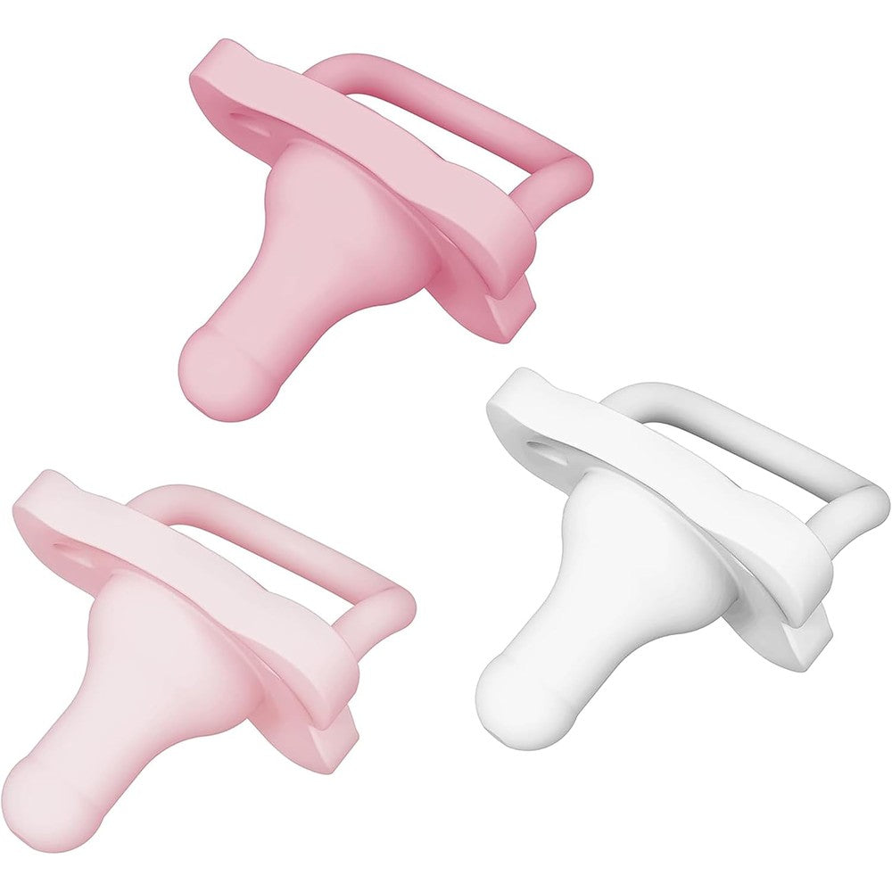 Dr. Brown's HappyPaci 100% Silicone Baby Pacifier 3-Pack front view