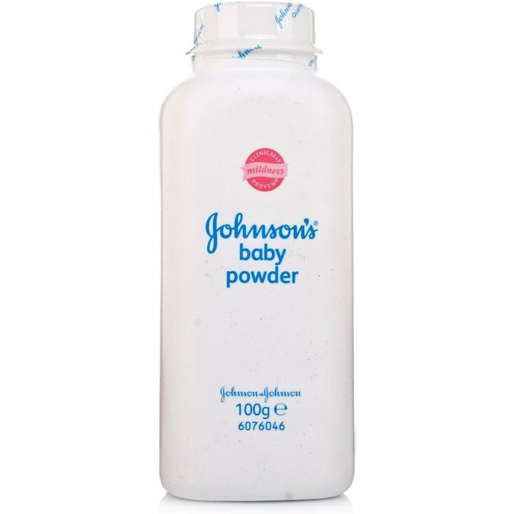 Johnson's Baby Powder Original 100g bottles front view