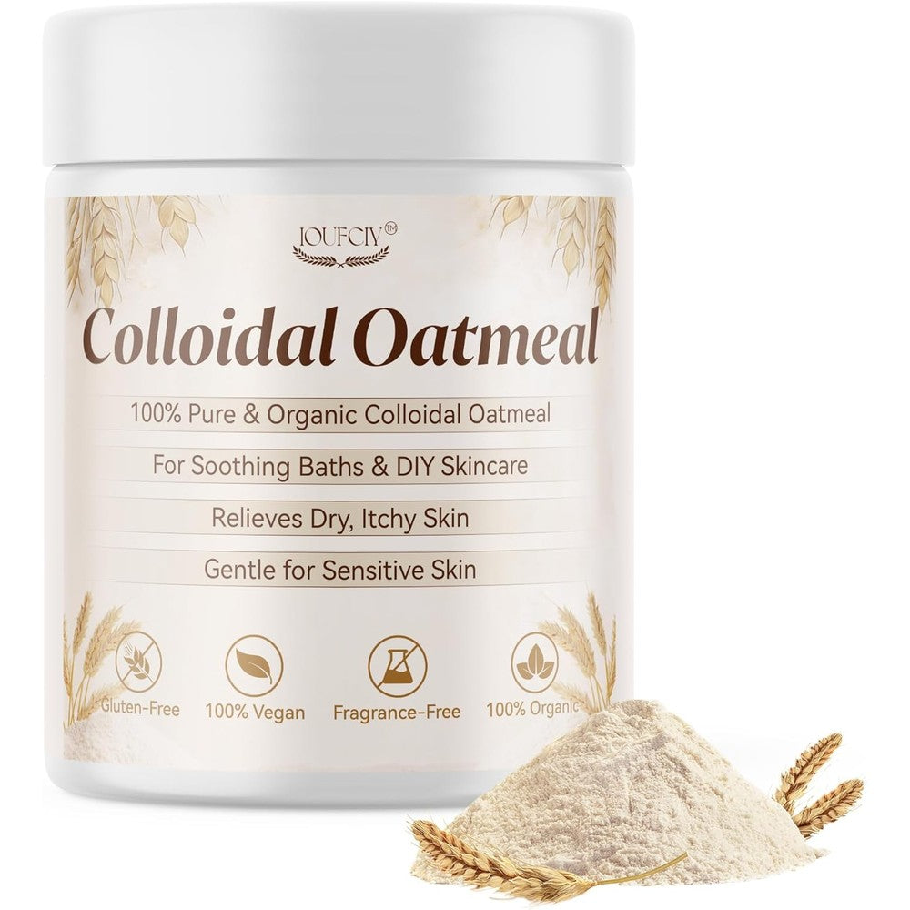 Ioufciy colloidal oatmeal powder front view packaging