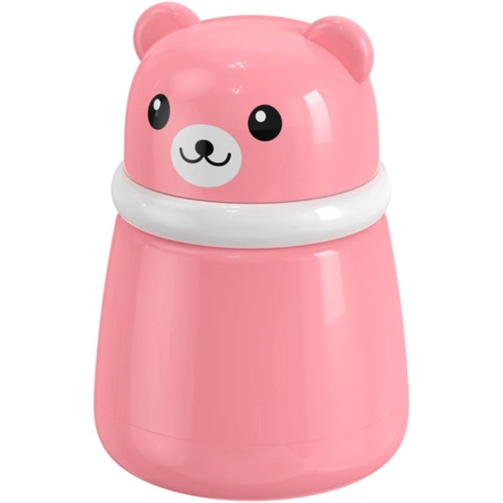 Kids My Little CoaGu Compact Powder Case With Powder Puff Pink For Baby And Mom Body Dusting Portable Refillable Container - Image 1