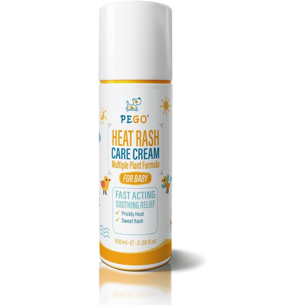 AOAO Heat Rash Care Cream for babies front view 100ml bottle