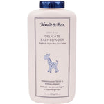 Noodle & Boo Delicate Baby Powder 8oz bottle with aloe and cornstarch