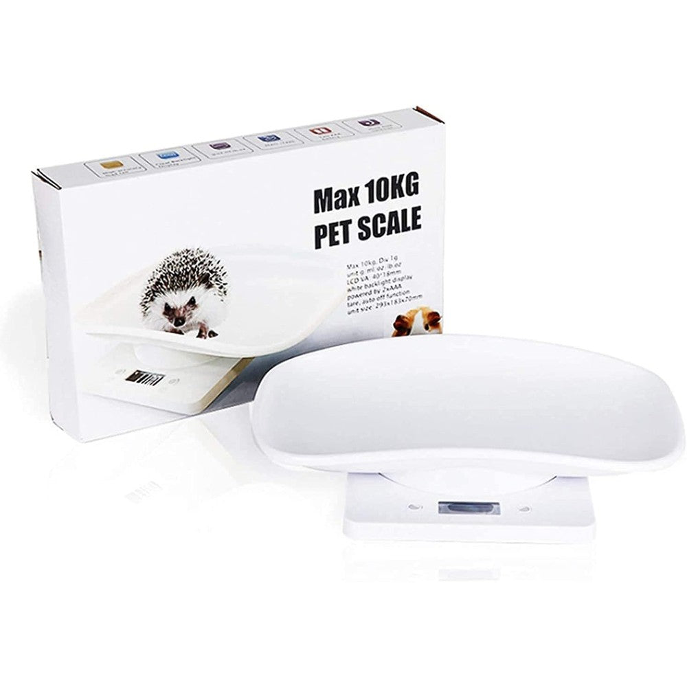 Hsearea digital pet scale front view for small animals