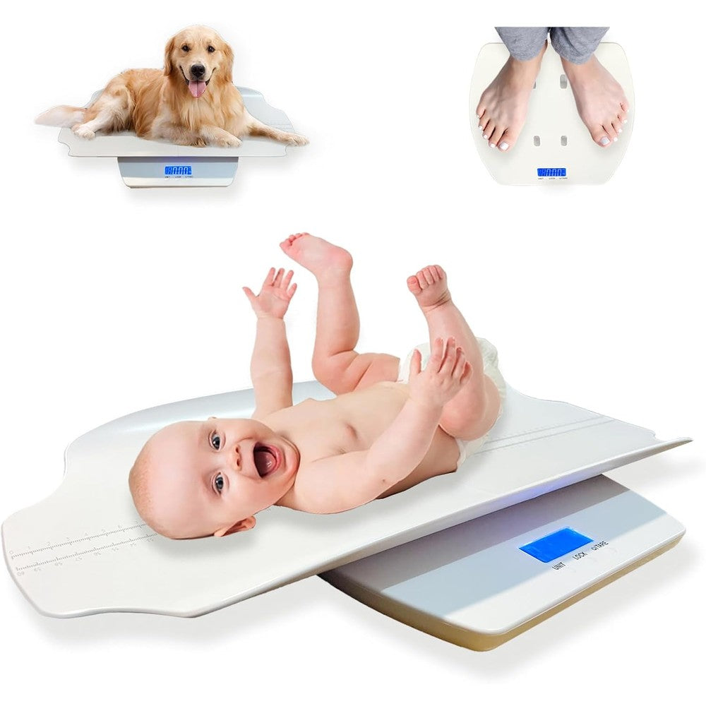 Blisskiss multifunctional digital baby and pet scale front view