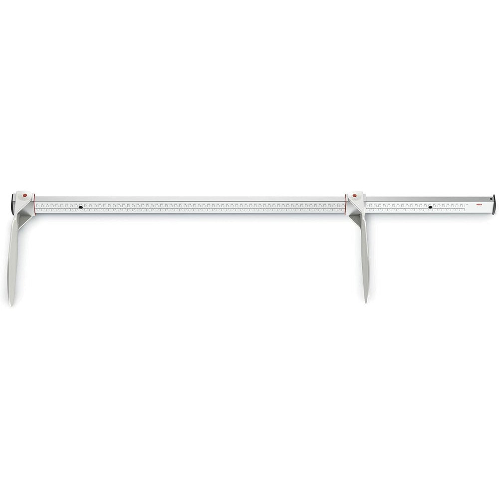 Seca 207 baby measuring rod showing front view and calipers