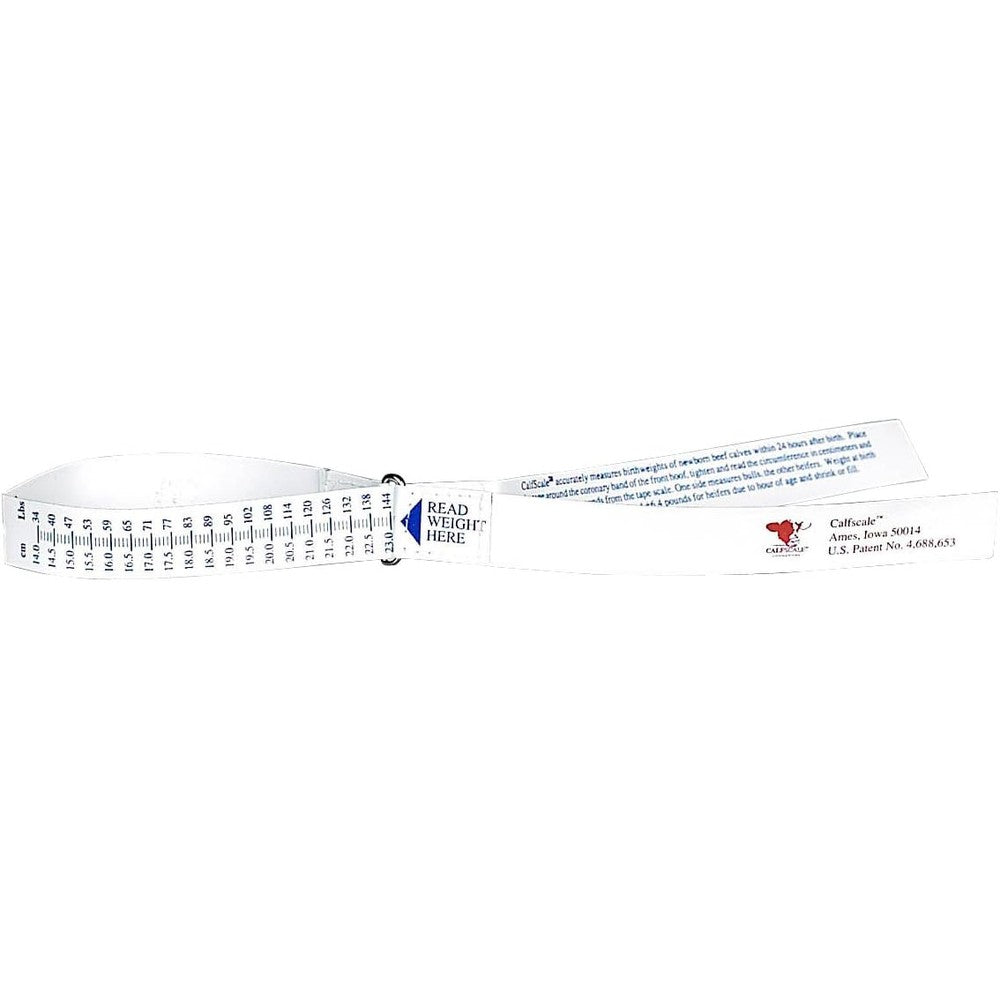Katouigb Sullivan's Calf Scale Weigh Tape for measuring livestock birth weight.