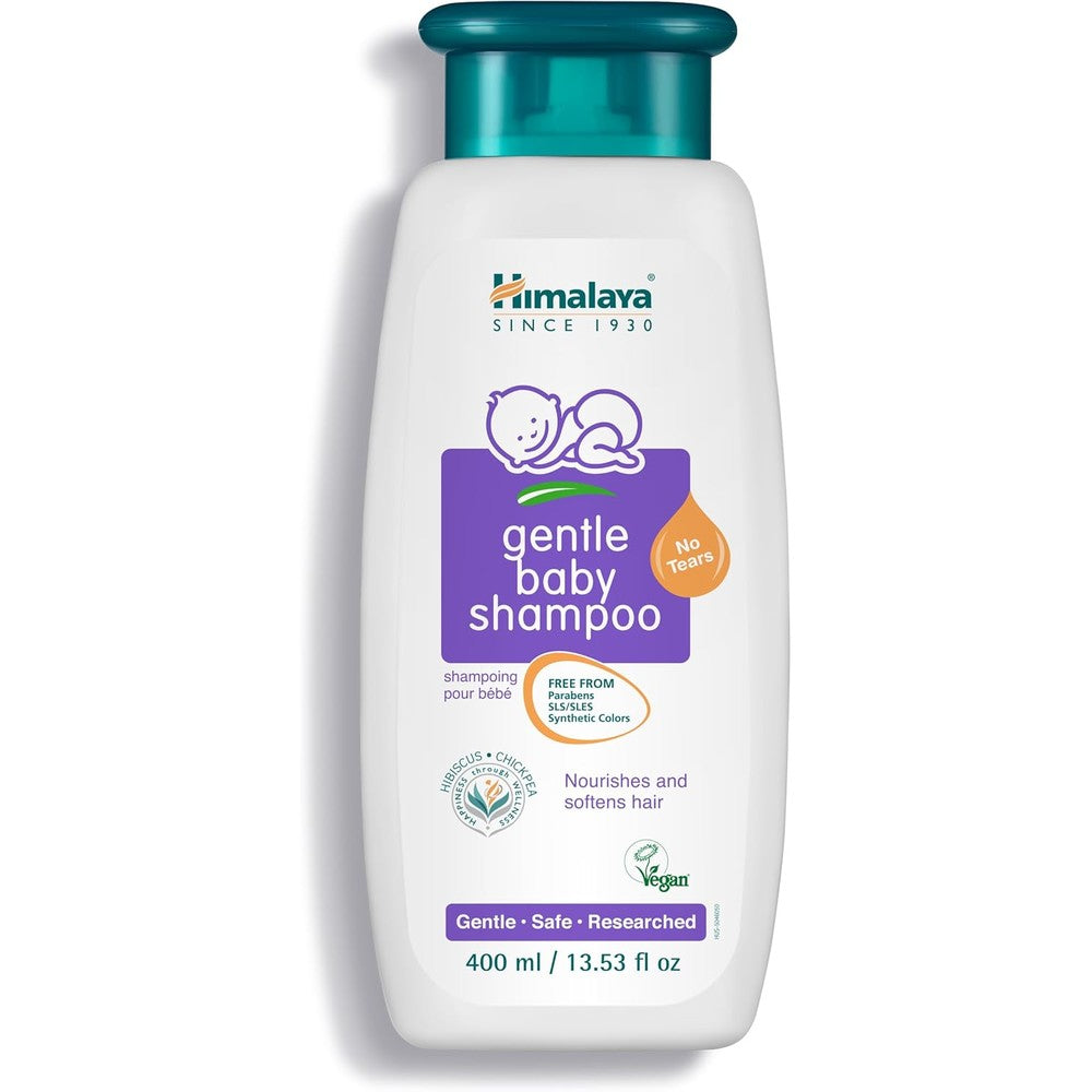 Himalaya Gentle Baby Shampoo 13.53 Fluid Ounce front view