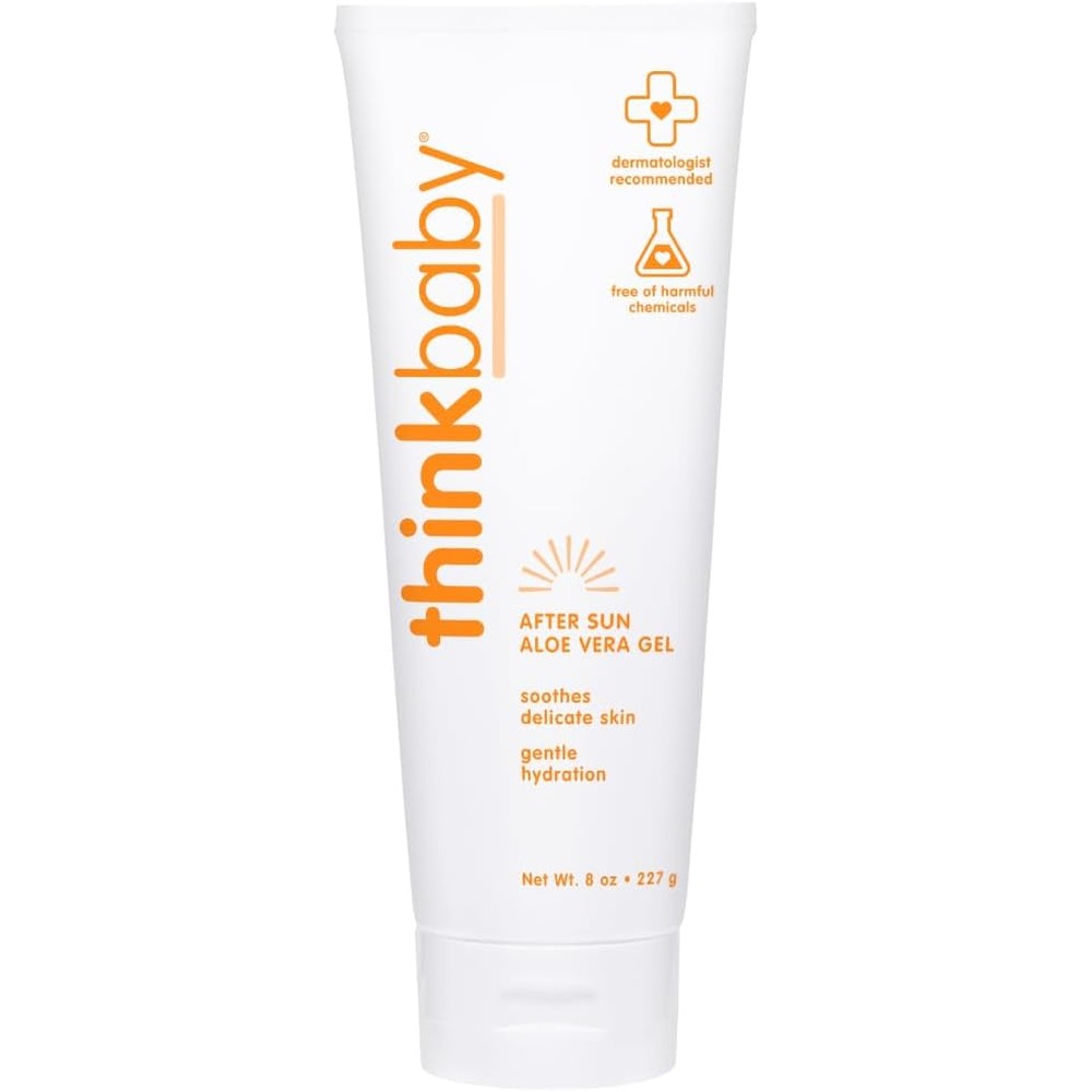 Thinkbaby Aloe Vera After Sun Relief Gel front view bottle