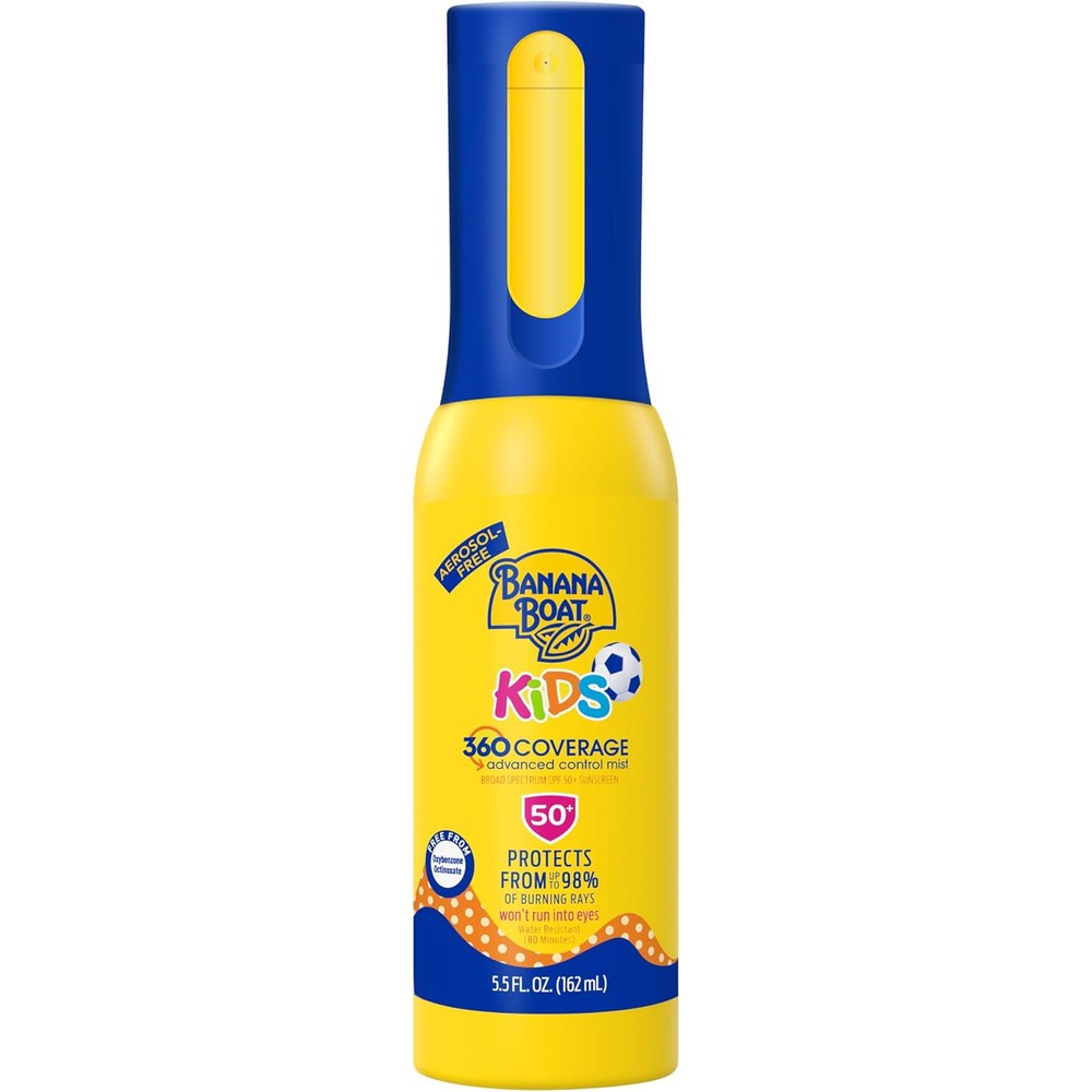Banana Boat Kids 360 Coverage Sunscreen Mist front view