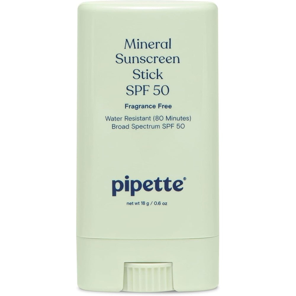 Pipette Baby Mineral Sunscreen Stick SPF 50 front view packaging