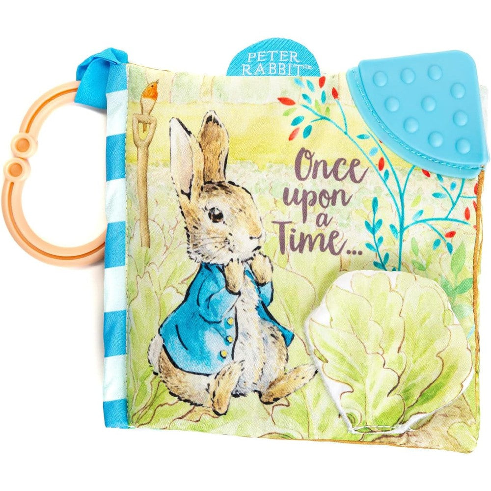 KIDS PREFERRED Peter Rabbit soft book front view featuring colorful character illustration.