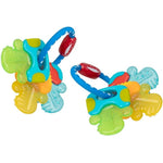 Nuby Ice Gel Teether Keys 2 Pack Blue front view
