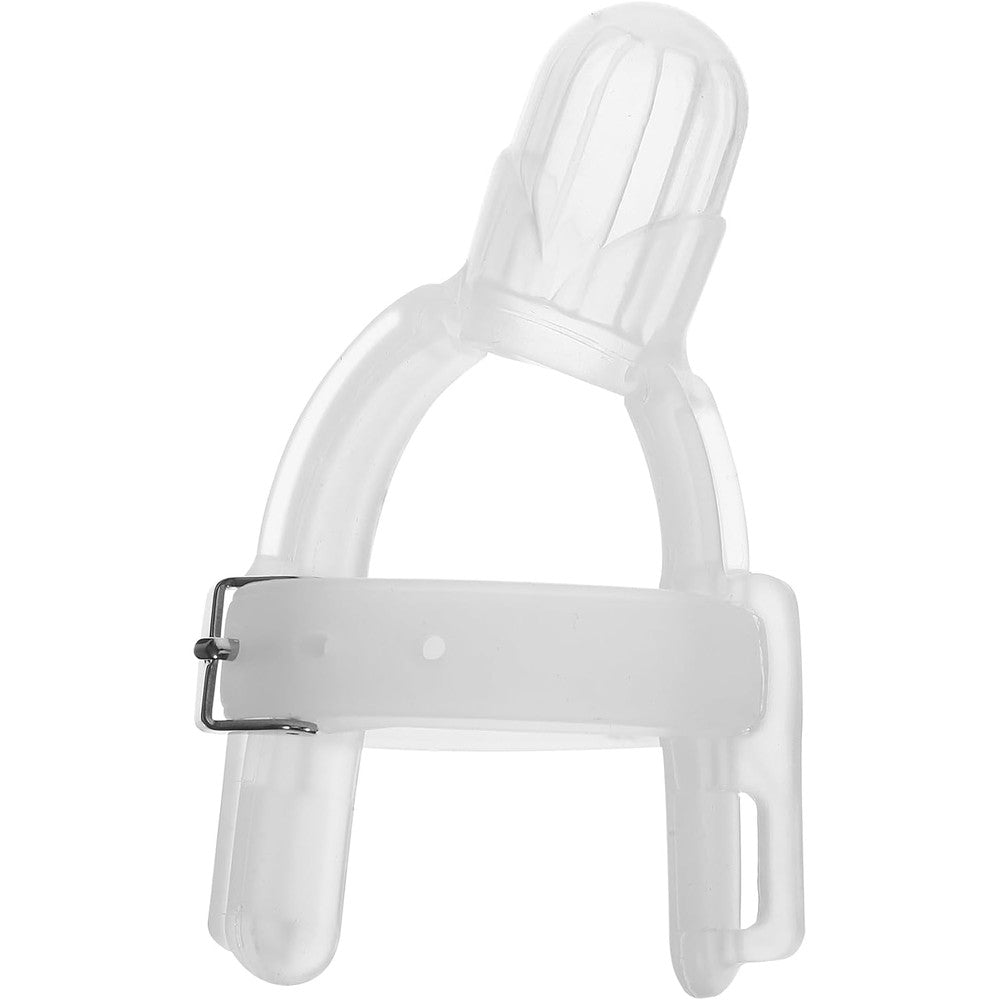 Exceart baby finger protector front view silicone thumb guard