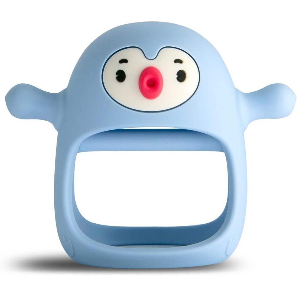 Smily Mia Penguin Buddy teether front view for babies