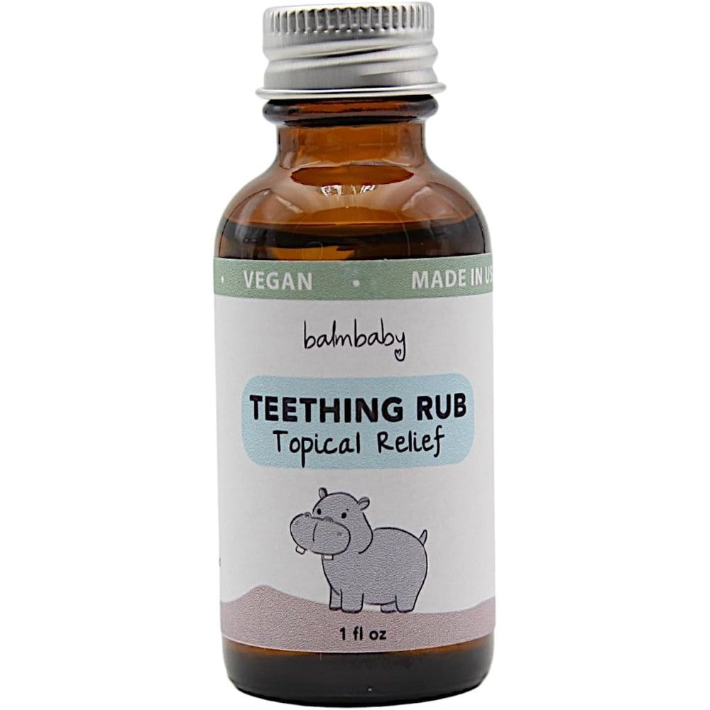 Balm! Baby Teething Oil Rub 1 Fluid Ounce front view