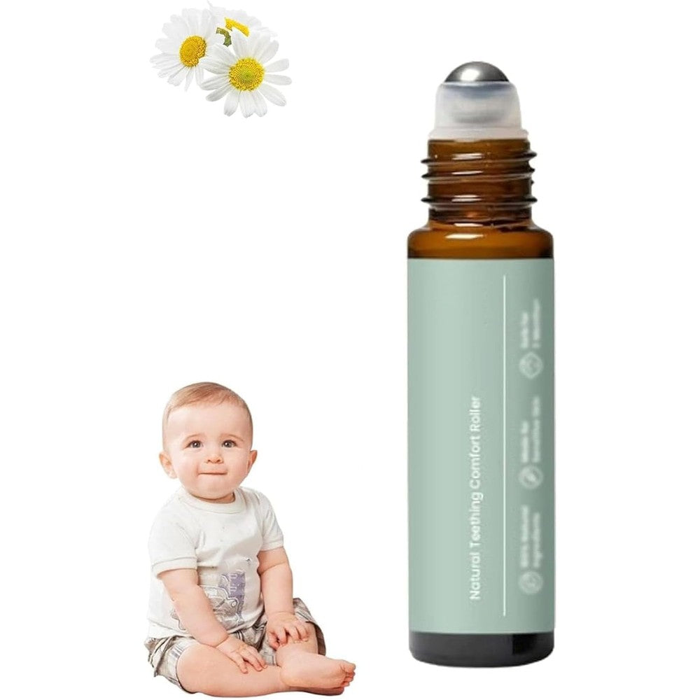 Huatinent Mamas Teether teething relief roller bottle front view